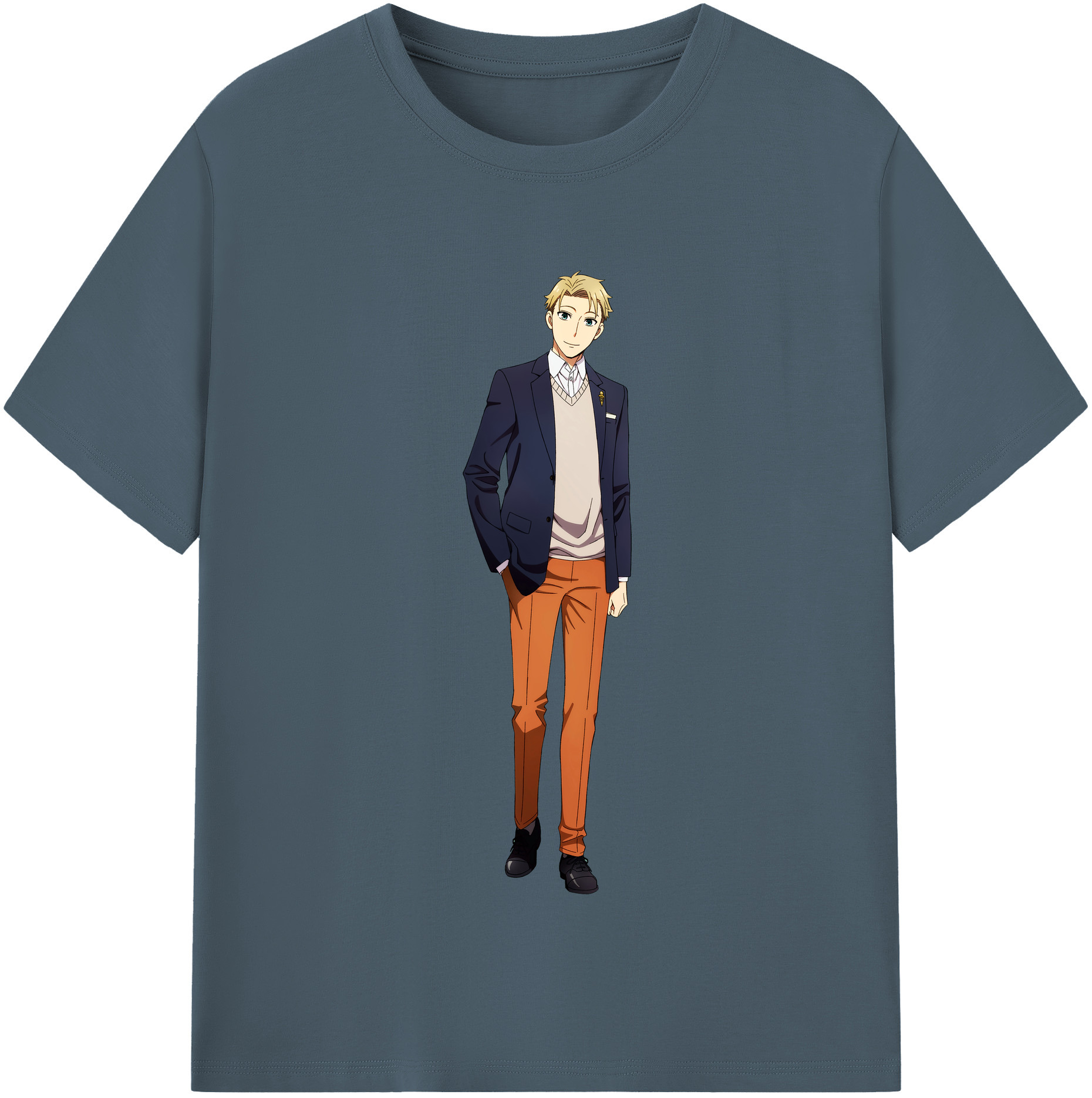 （画像用） SPY×FAMILY间谍家家酒 綿100％半袖Tシャツ（フロントプリント）